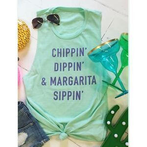 MeccaFox Margarita Sleeveless Top Size Medium